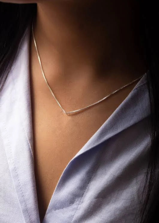 Mannash Classic Box Sterling Chain