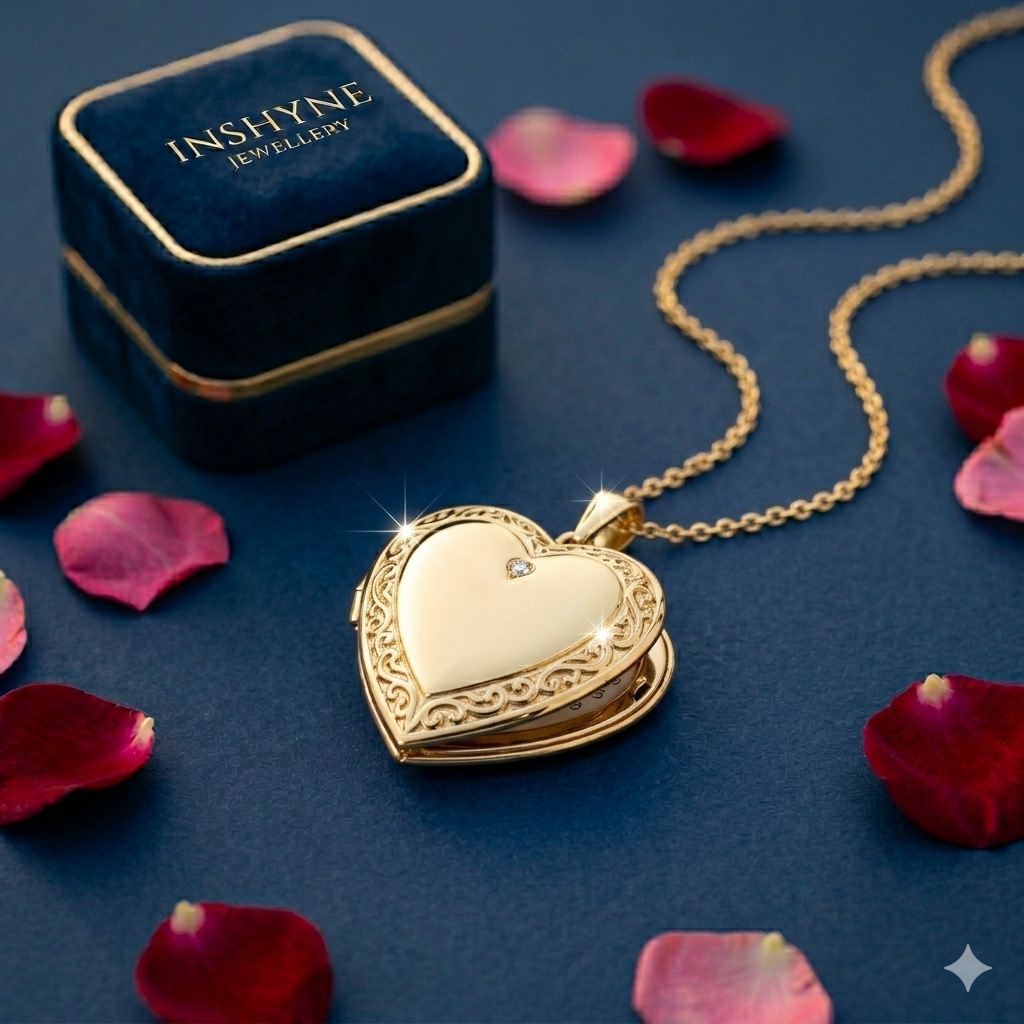Luna Heart Locket